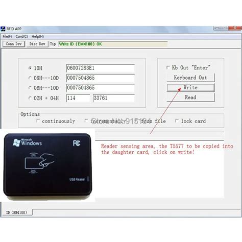 125khz rfid reader writer used to program em id|125khz rfid re write.